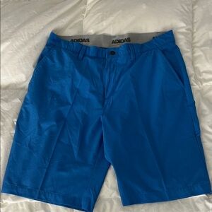 Adidas Men's Vibrant Blue Athletic Shorts